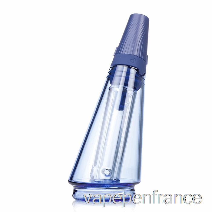 Stylo Vape Bleu Royal En Verre De Voyage Coloré Puffco